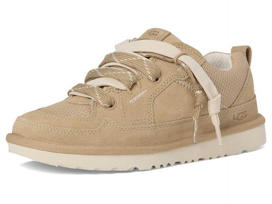 UGG Kids K Lo Lowmel Sneaker, Mustard Seed, 6