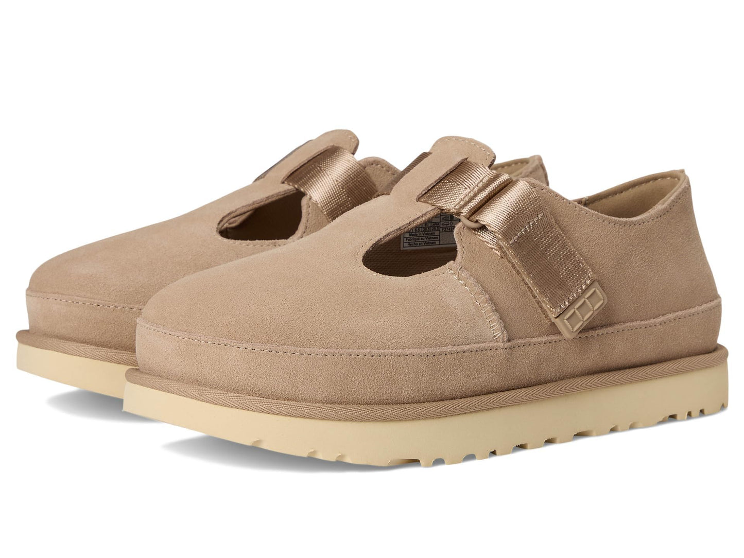 UGG Women's Goldenstar Mary Jane Shoe, Sand, 8