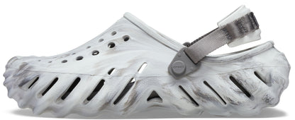 Crocs Unisex-Adult Echo Clogs, Moonlight/Multi, 9 Women/7 Men
