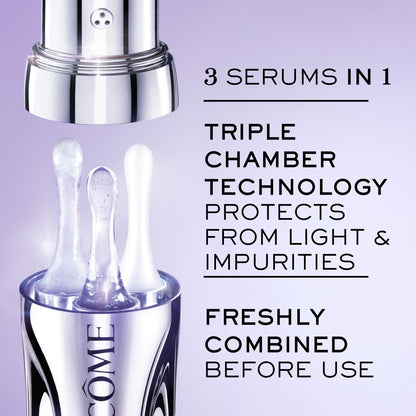 Lancôme Rénergie C.R.x. Triple Serum Retinol - Anti-Aging Serum With Pure Retinol, Pure Vitamin C, X-Peptide - Target Wrinkles and Pores - All Skin Types, including Sensitive 1.69 Fl. Oz.