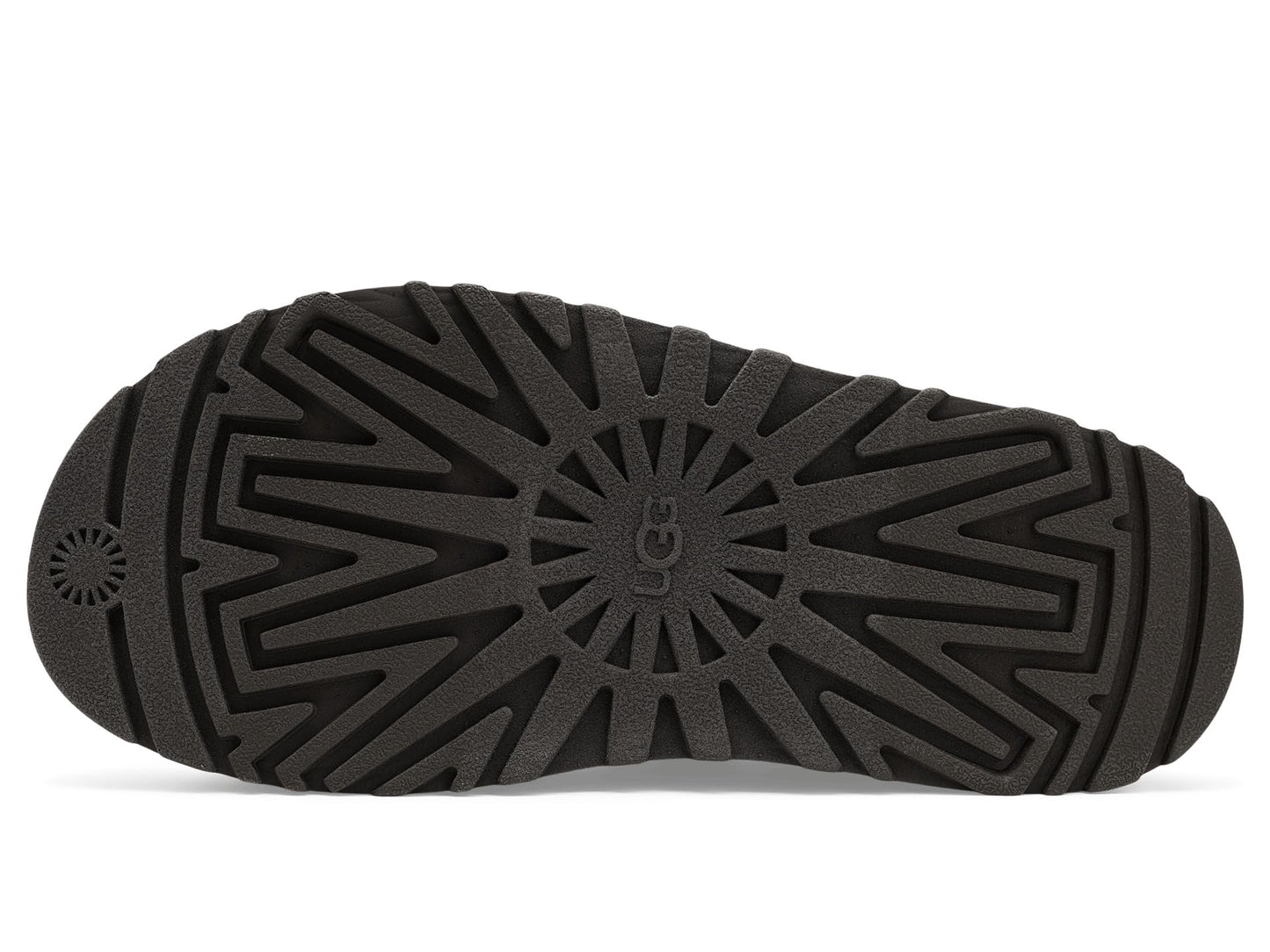 UGG Women's Goldenglow Embossed Sandal, Dense Smoke, 10
