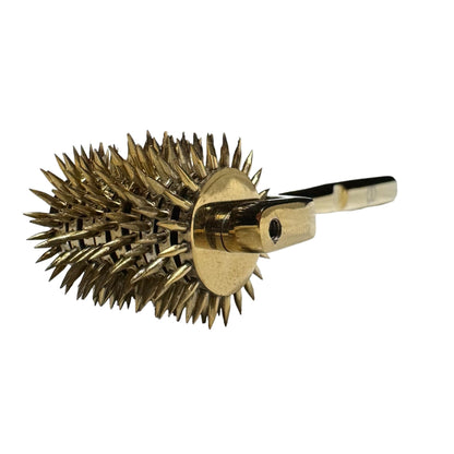 Luxury Gold-Finished Wartenberg Wheel | Multi-Wheel Options | Sensory Play & Massage Tool (Ten Wheel)