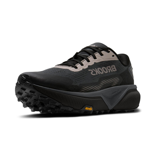Brooks Men’s Cascadia 20 GTX Waterproof Trail Running Shoe - Black/Ebony/Nocturnal - 14 Medium
