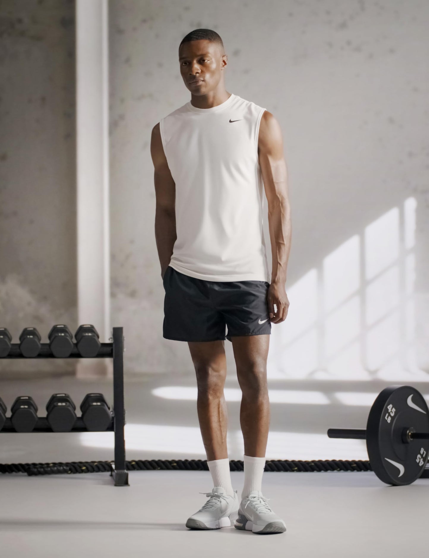 Nike Men's Air Max Alpha Trainer 6 Workout Shoes, Cool Grey/White-Wolf Grey-Pure Platinum, 10.5