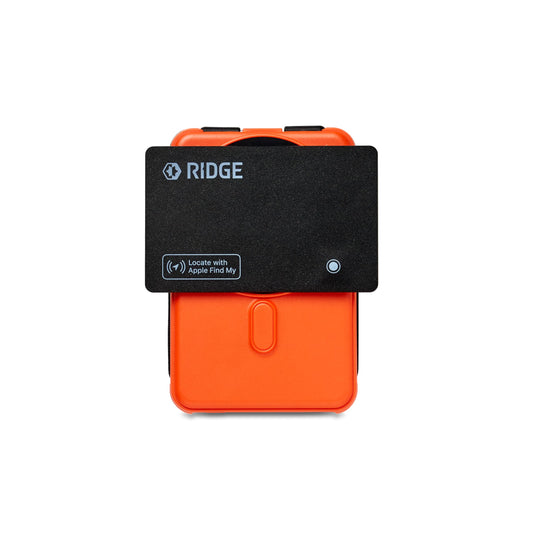 Ridge Wallet Tracker Card - Tile Slim Tracking Card Compatile with Apple Find My, Item Locator for Luggage Tags, Passports, Phone, IP68 Waterproof