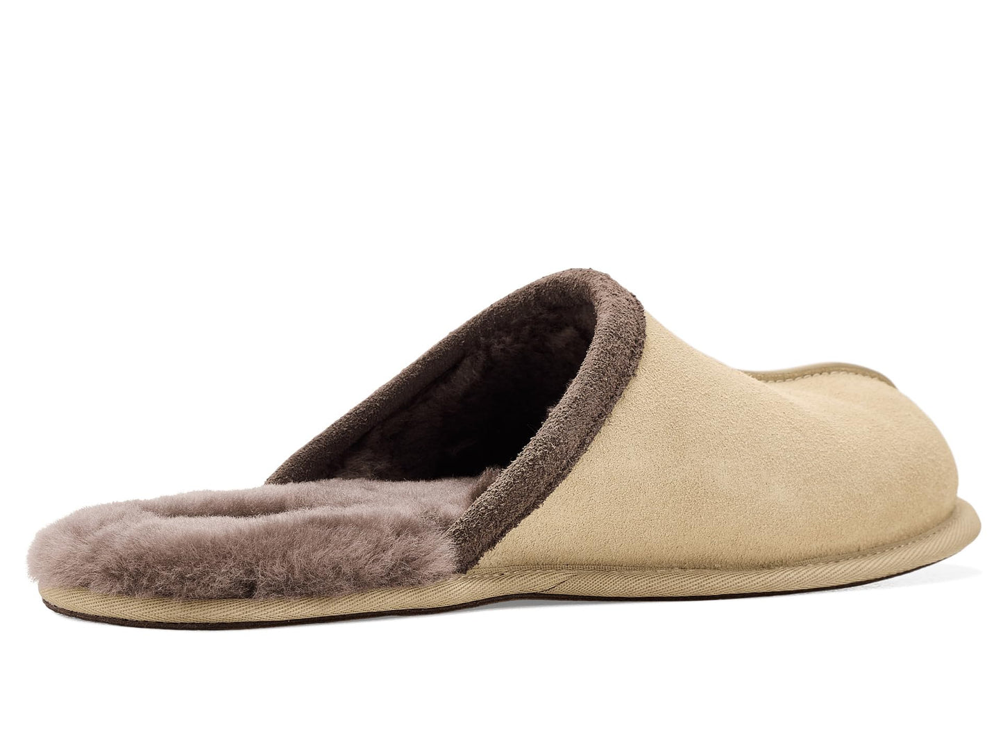 UGG Men's Scuff Slipper, Mustard Seed/Molasses, 10