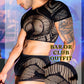 ShawGobow Mesh Crop Tops For Men,Short Sleeve Hollow Out Sheer Fishnet Sexy Top And Shorts Set,2 Piece Rave Outfits Date Night Club Exotic Dancewear Black One Size Fits All