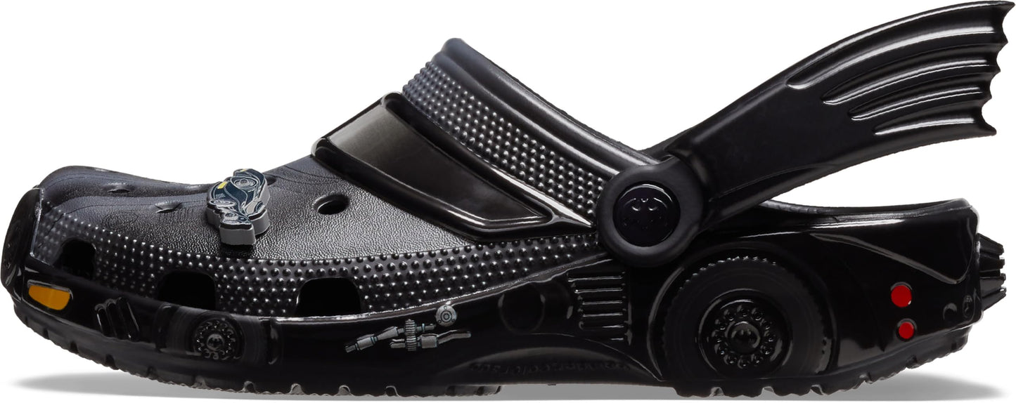 Crocs Unisex Classic Adjustable Batman Clogs Black/Batmobile 4 Medium