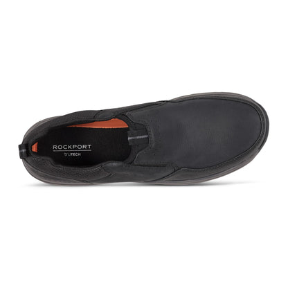 Rockport Men's Falcon, Black, 10.5 Wide