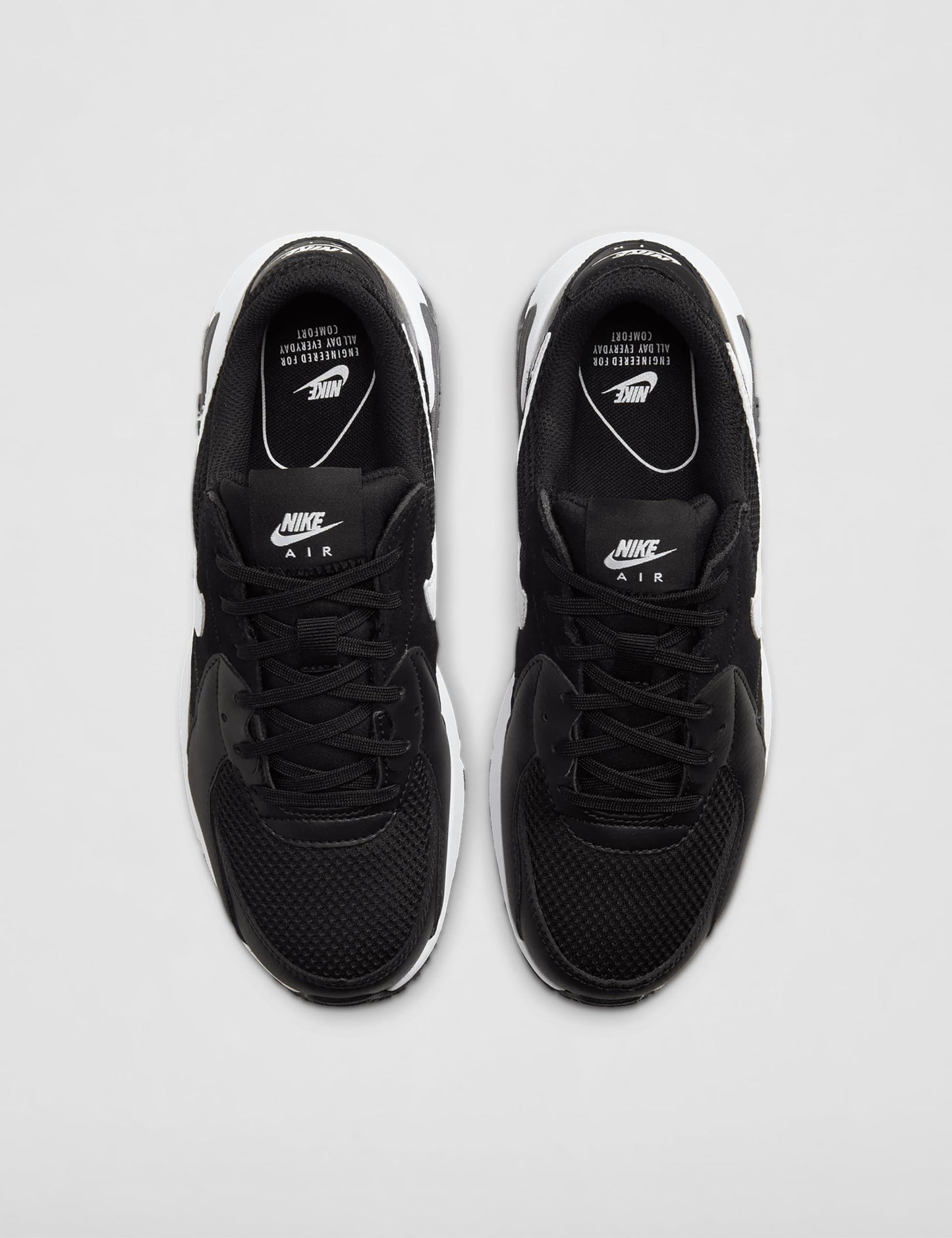 Nike Women's Air Max Excee Shoes, Black/White-Dark Grey, 8