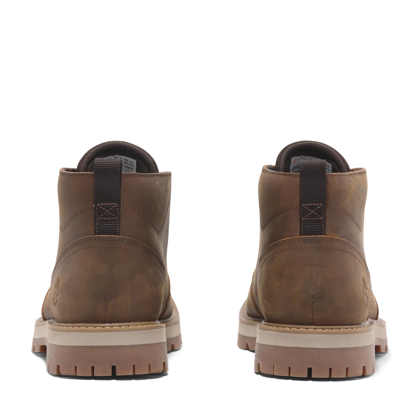 Timberland Men's Britton Road Mid Lace Up Waterproof Chukka Boot, Rust Full Grain, 11 Medium