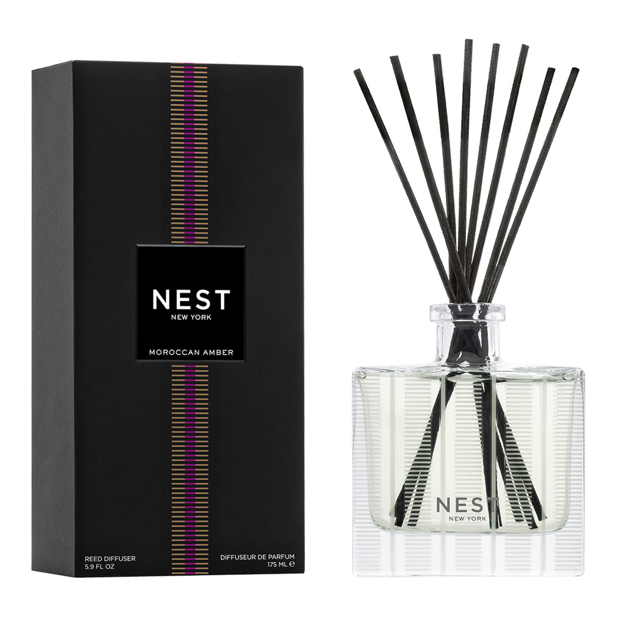 NEST New York Reed Diffuser, Moroccan Amber