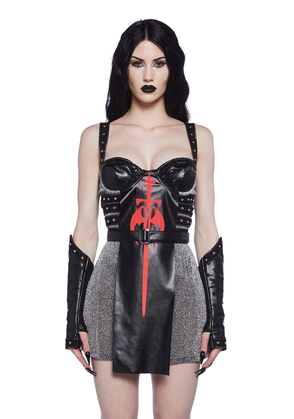 Dolls Kill Medieval Knight Womens Costume - Renaissance Outfit by Trickz N' Treatz - XX-Small