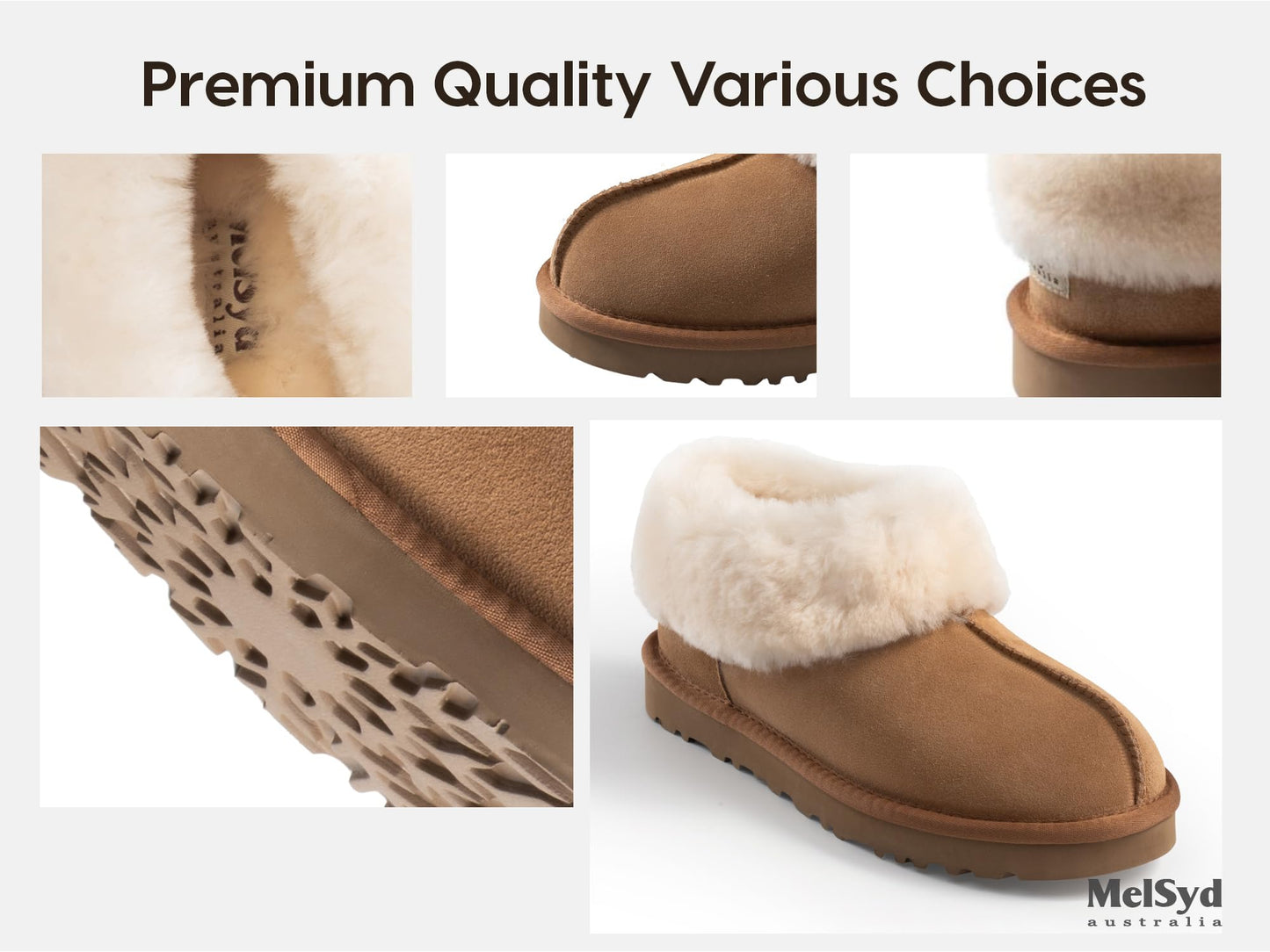 Sheepskin Slippers Womens with Arch Support: 100% Australian Shearling Lining & GEL Plantar Fasciitis Insoles - Thermal Winter Moccasin Boots for Men,Moms Nurses Indoor Outdoor - Chestnut Size 9