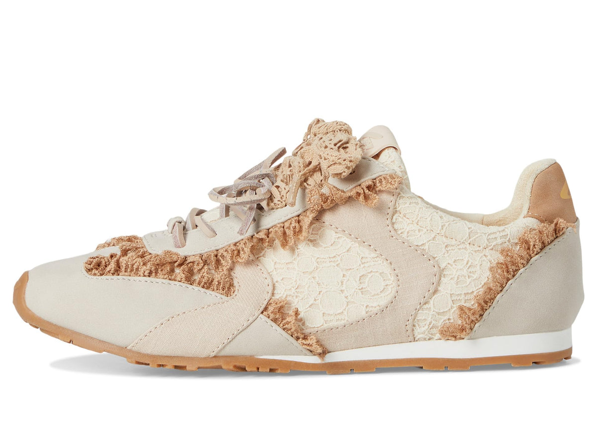 Circus NY by Sam Edelman Women's Nash Lace Sneaker, Vanilla Bean, 7.5