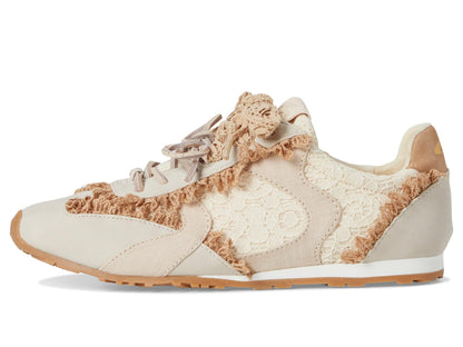 Circus NY by Sam Edelman Women's Nash Lace Sneaker, Vanilla Bean, 7.5