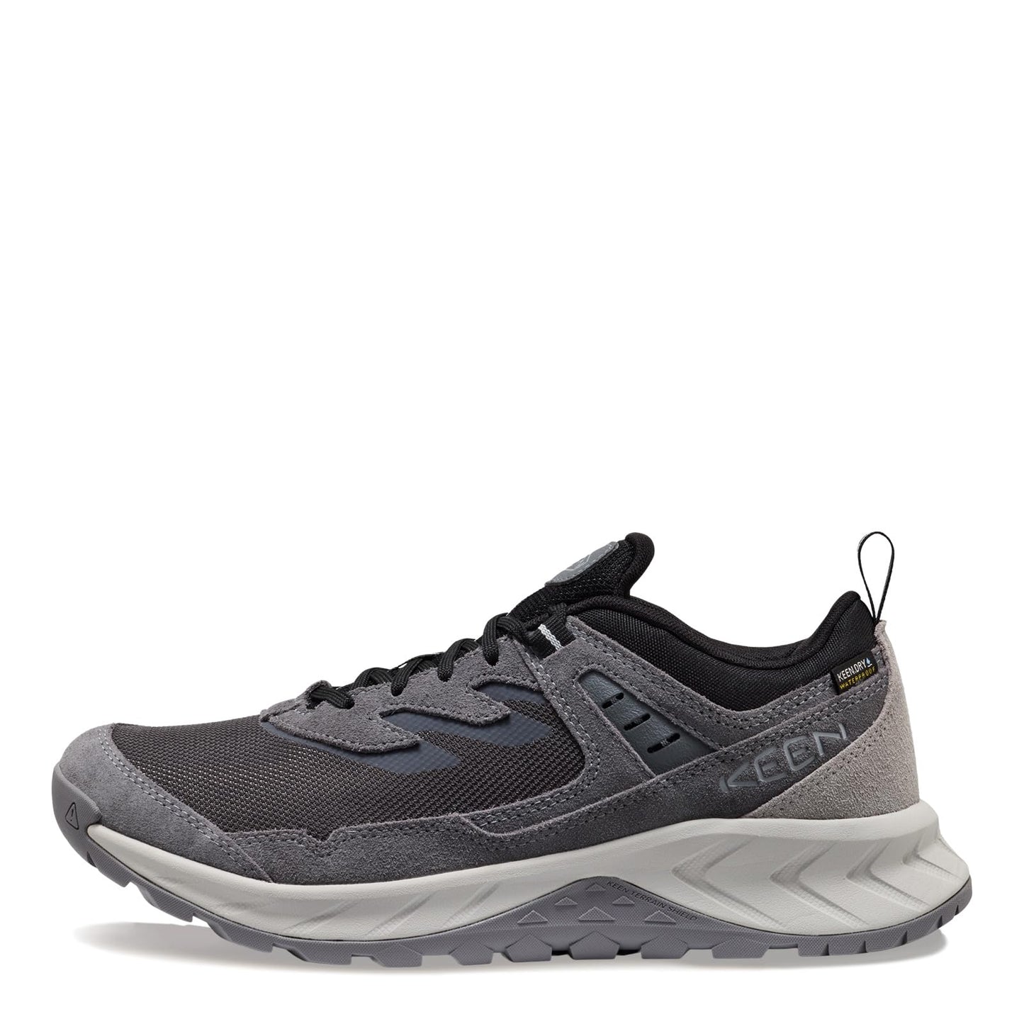 KEEN Mens Hightrail Waterproof Hiking Shoes Magnet/Alloy 7 Medium