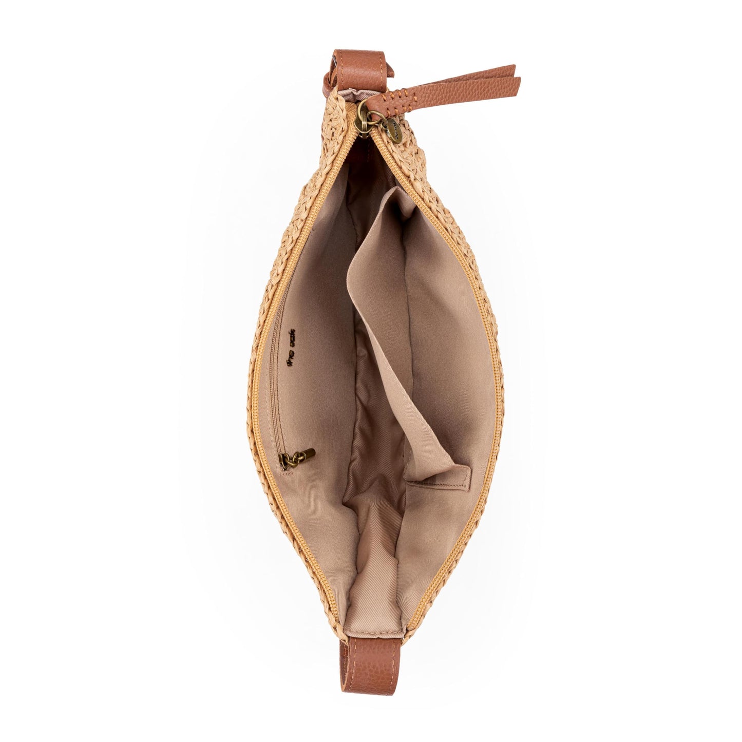 The Sak Tess Tess Crescent Shoulder Bag - Woman's Purse For Everyday & Travel - Handbag With Zipper Closure