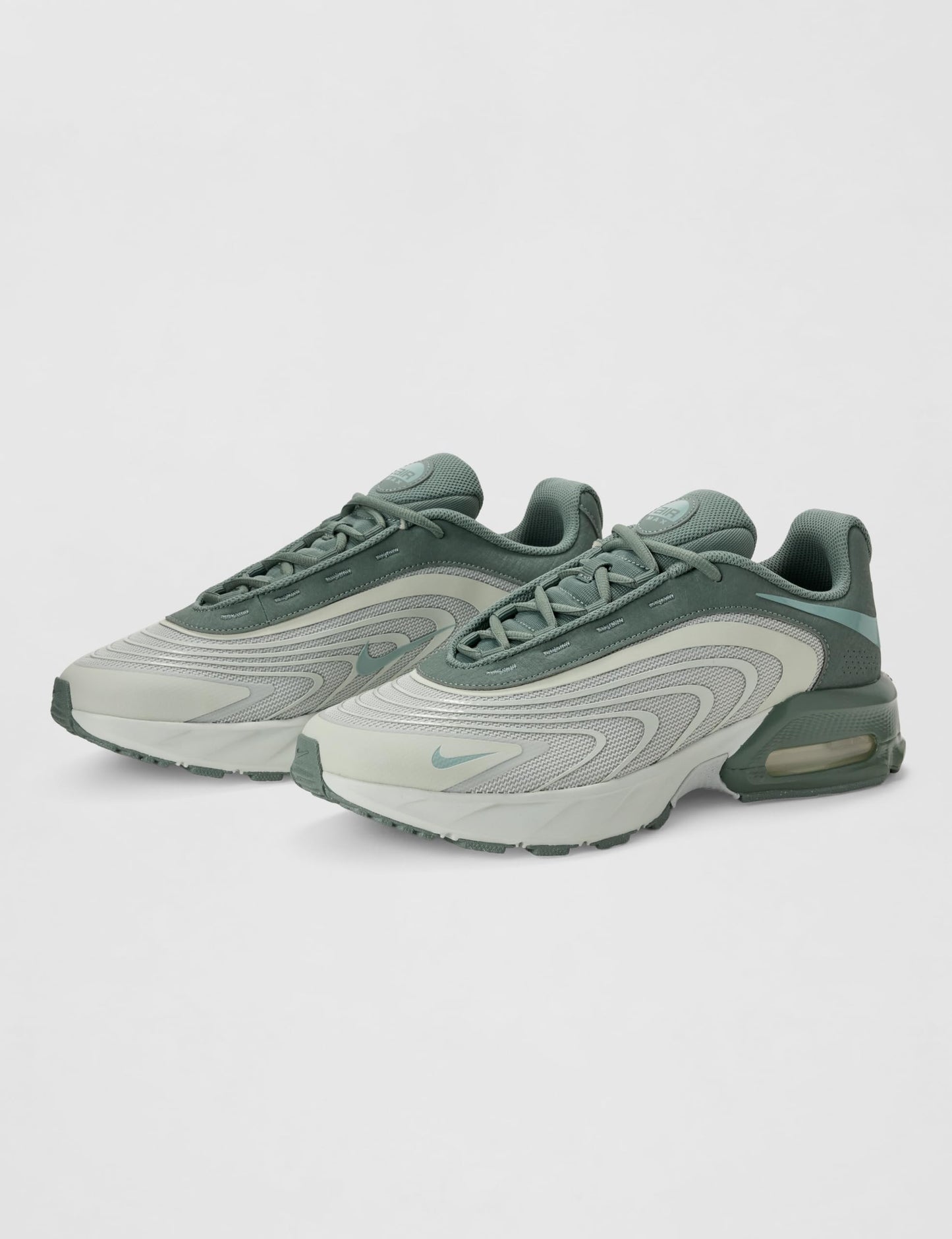 Nike Men's Air Max Fire Shoes, Light Silver/Cannon-Clay Green, 10.5
