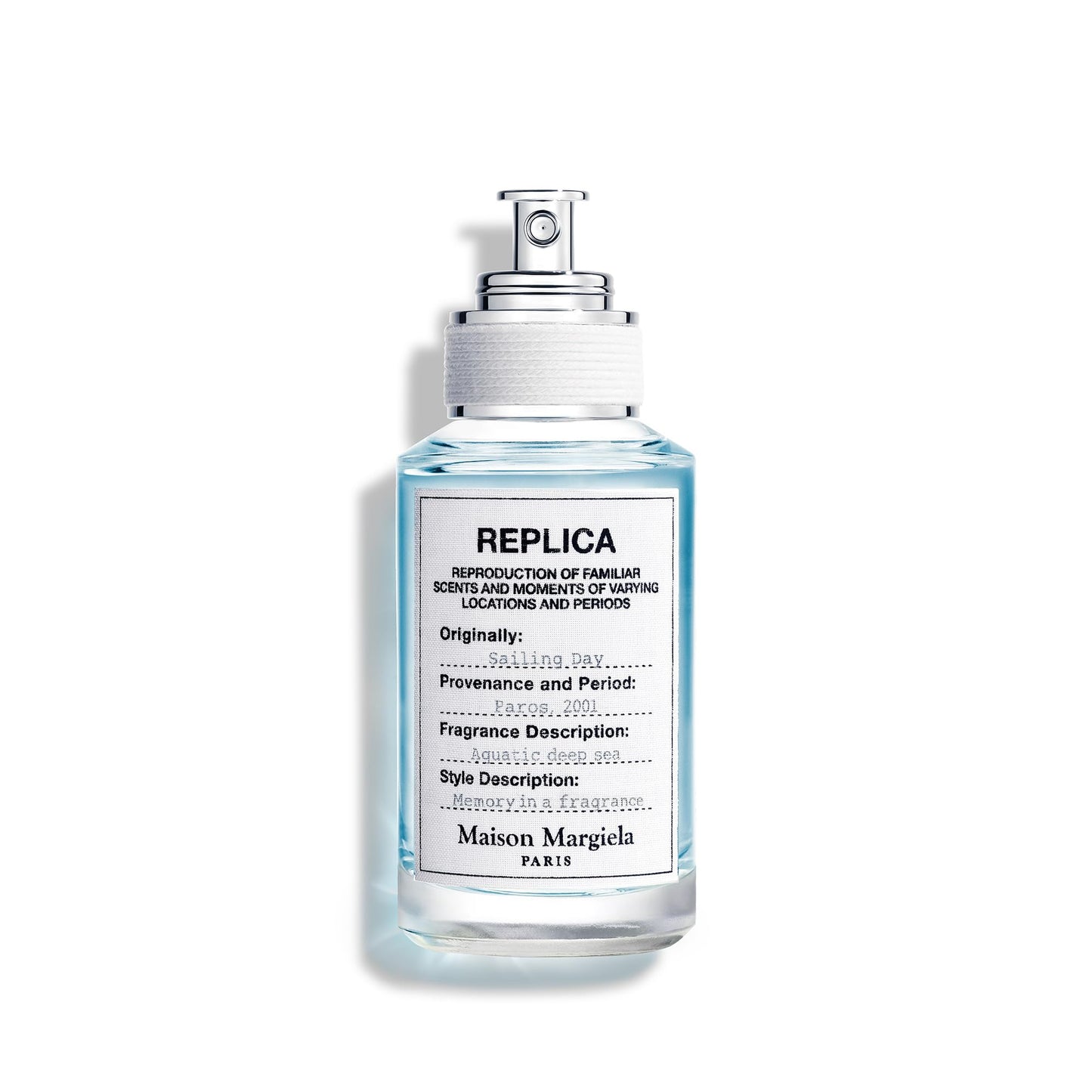 Maison Margiela - Replica - Sailing Day Eau de Toilette - Fresh Fragrance - With Acquatic Accord, Coriander, & Red Seaweed - 1.0 Fl Oz