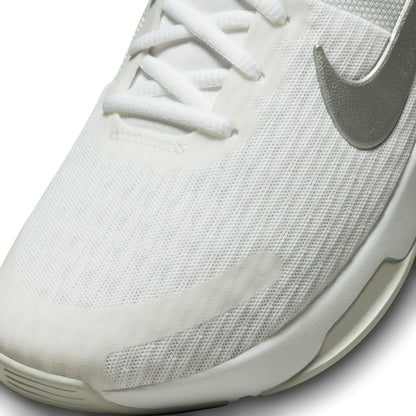 Nike Women's Sporty Low-Top Sneakers, White Silver White Metallic Silver Pure Platinum, 8.5