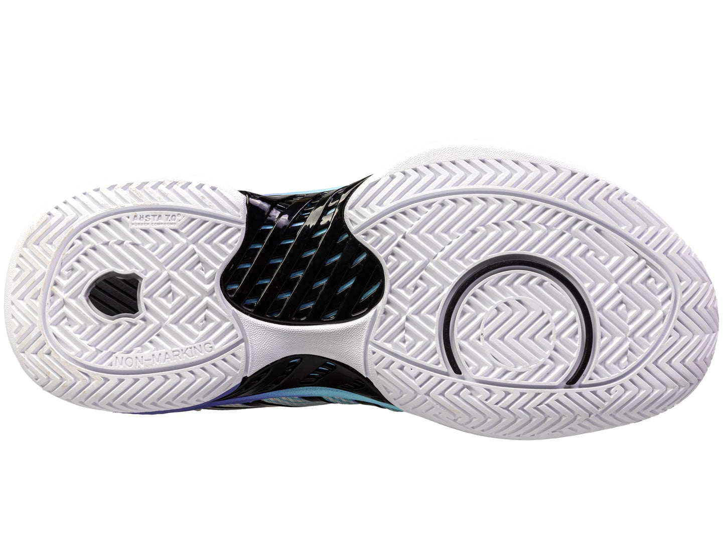 K-Swiss Women's Pickleball Supreme Shoe, Tanager Turquiose/Persian Jewel/Black, 8 M