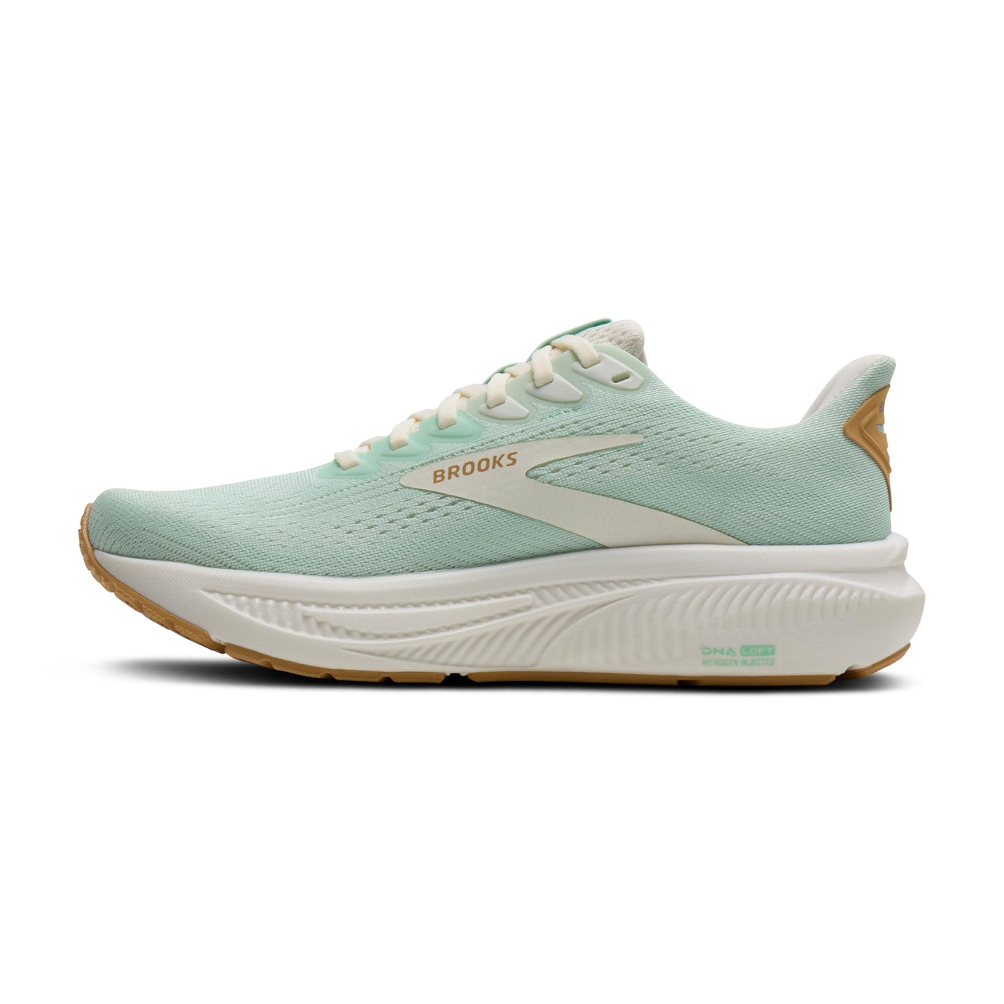 Brooks Women's Ghost 17 Honeydew/Coconut/Taffy 7.5 Medium