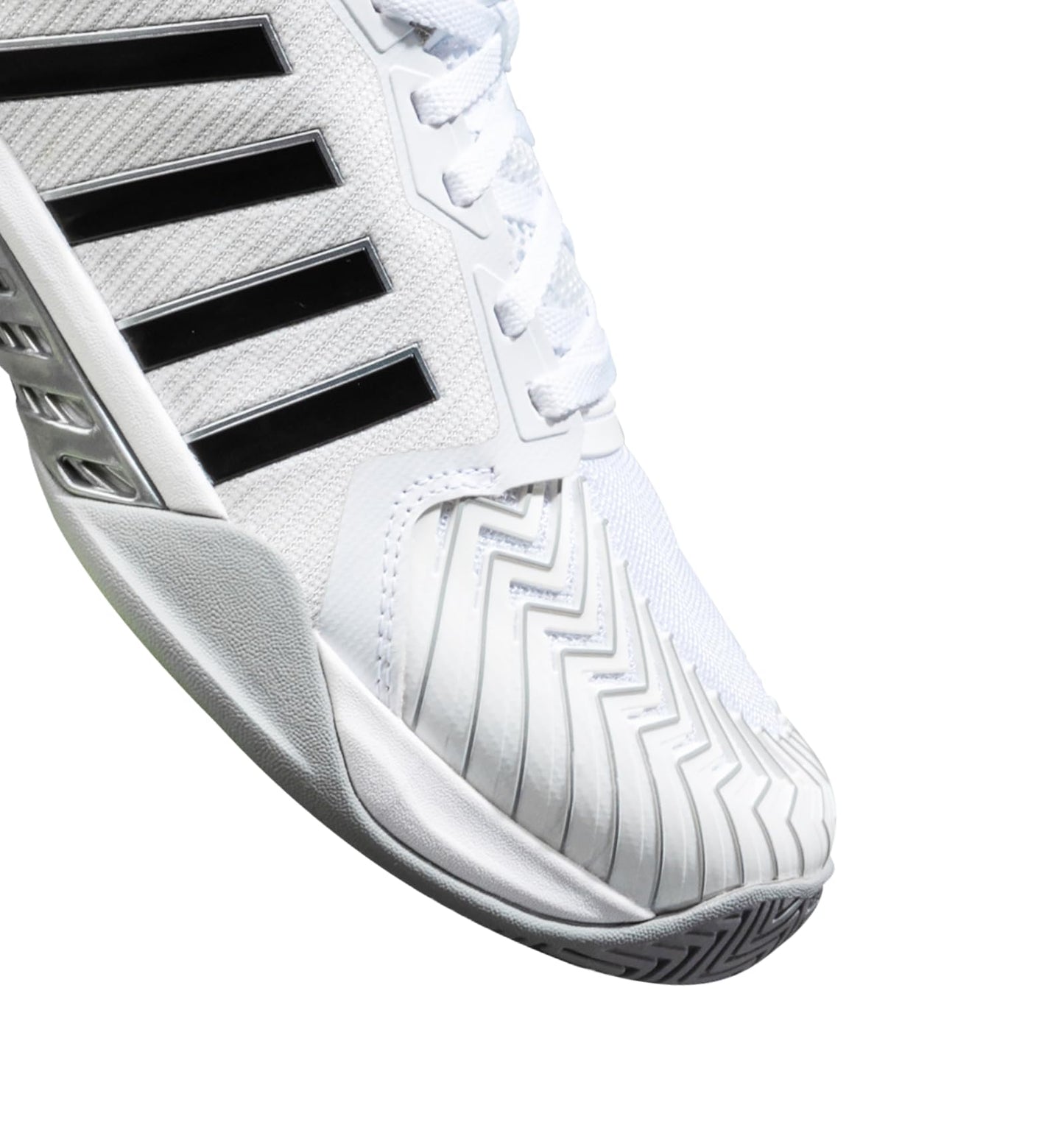K-Swiss Men's Pickleball Supreme Shoe, White/High Rise/Black, 8.5 M