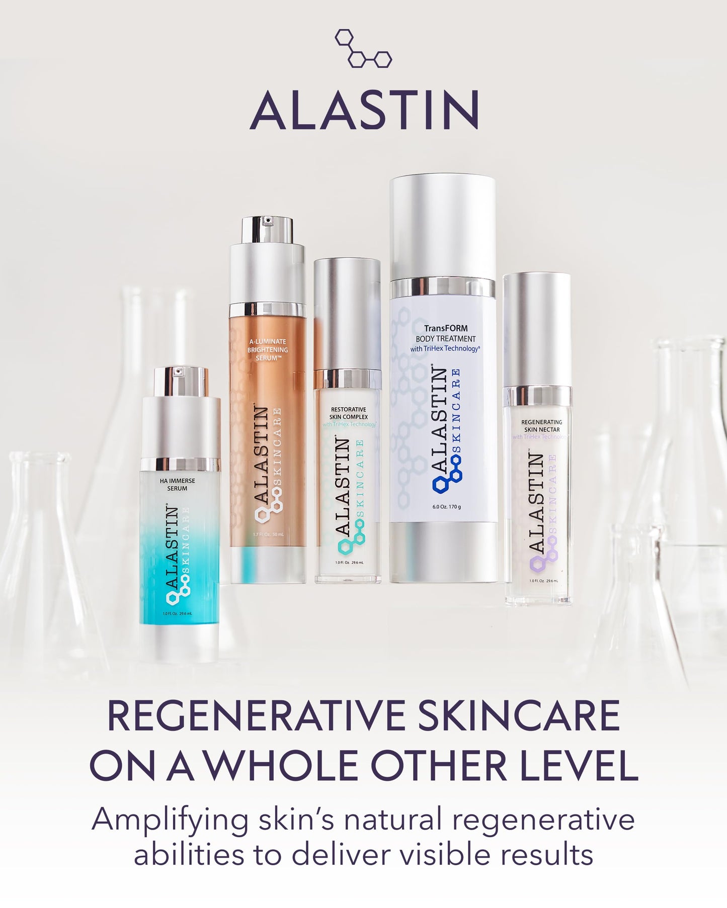 ALASTIN Skincare Restorative Skin Complex Anti-Aging Face Serum - Now with TriHex+ Technology (1 oz) | Improves Skin Hydration, Dullness, & Appearance of Fine Lines and Wrinkles