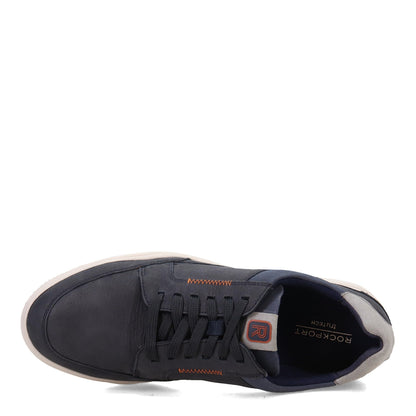 Rockport Men's Bronson Lace to Toe, Navy Nubuck, 9 Medium