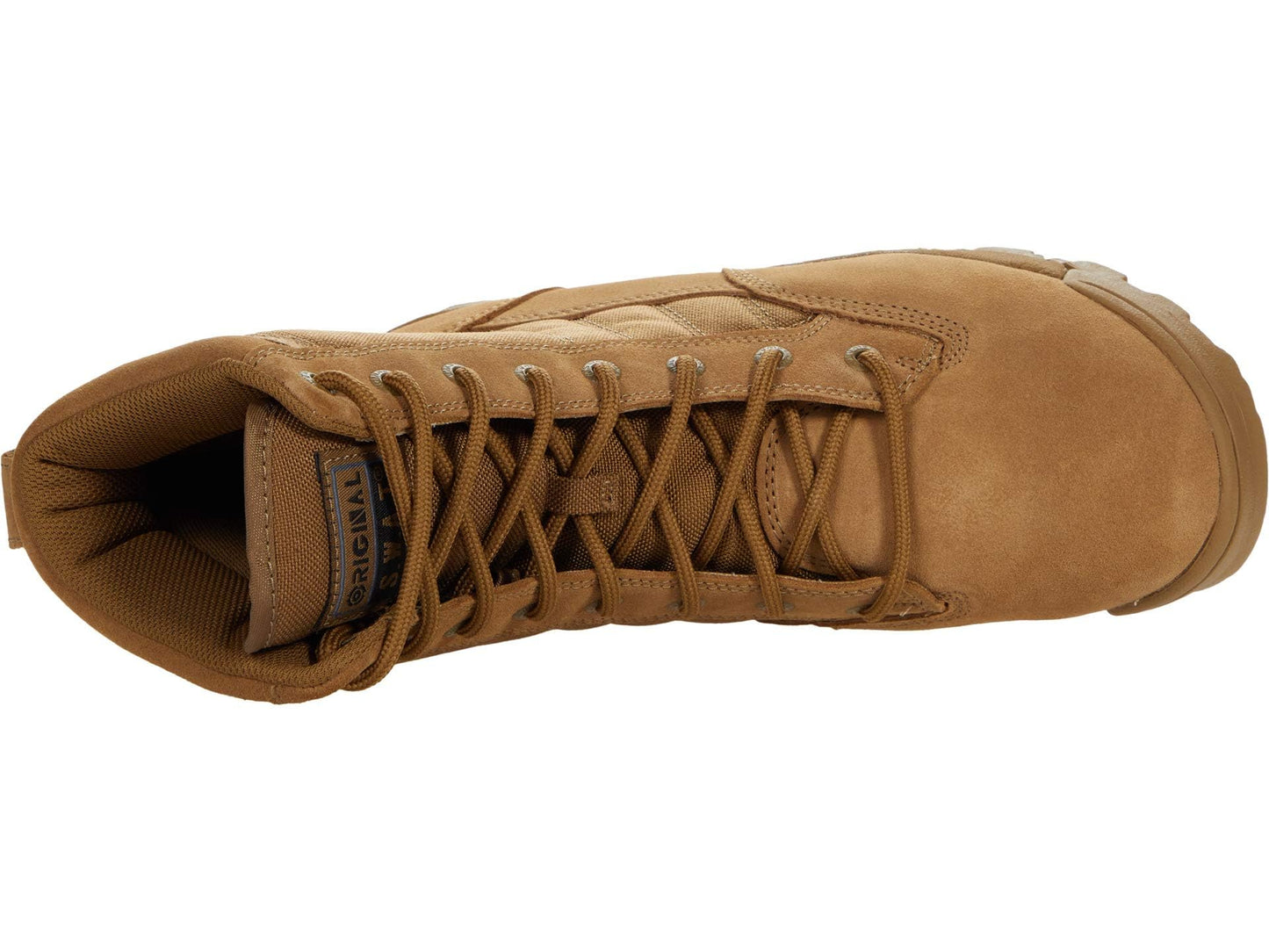 Original S.W.A.T. Classic 9" Lace-Up - Unisex Boots - Leather Upper - Padded Tongue & Collar - Textile Lining Coyote US Men's 8, Women's 9.5 Wide