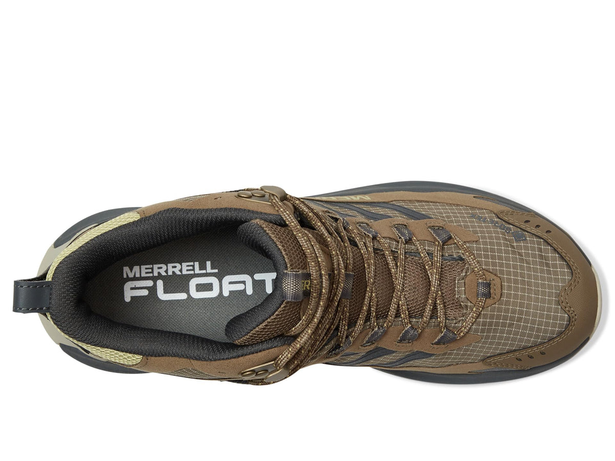 Merrell Men's Moab Speed 2 Mid Gore-Tex Hiking Boot, Cairn, 8