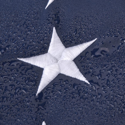 American Flag 4x6 FT, US Flags USA High Wind with Embroidered Stars, Sewn Stripes, Brass Grommets, Durable USA Flag Outdoor Outside