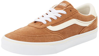 Vans Women's Brooklyn LS Shoe | Low-Top Sneakers for Everyday Wear, Walking, Work & Fashion, Suede Chipmunk, 8