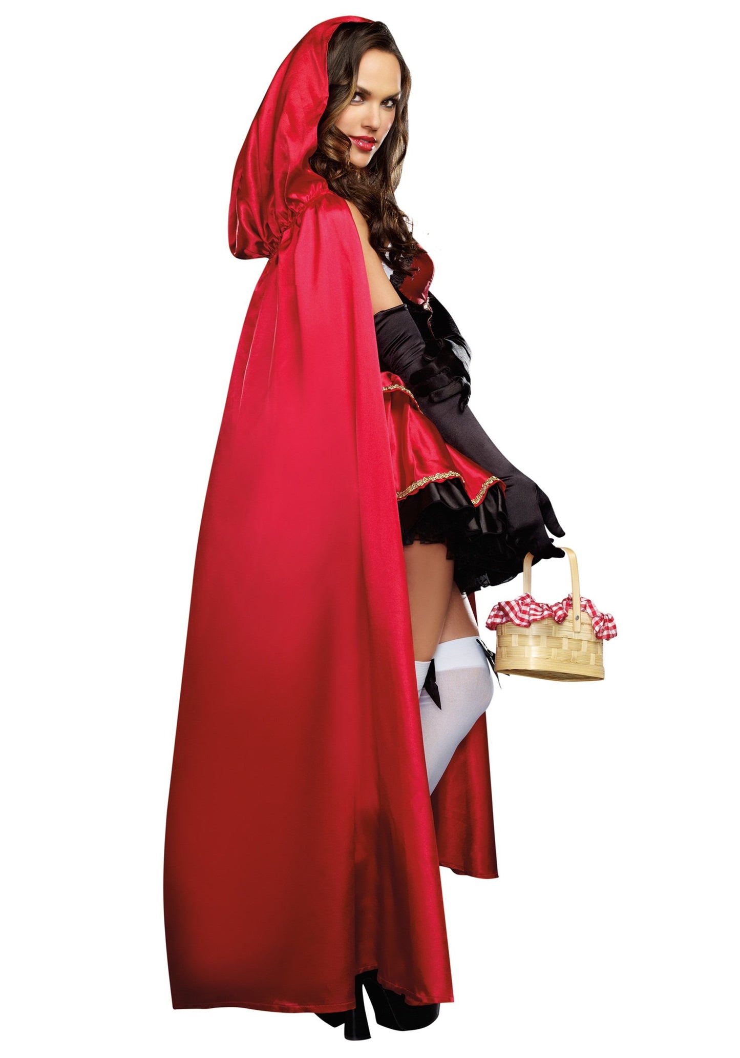 Dreamgirl Women's Adult Fashion Sexy Little Red Riding Hood Costume