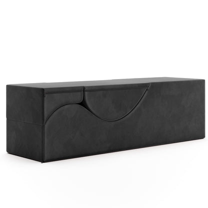 Liberator Aria Flip Chaise 18 Inch Wide - Convertible Sex Chair and Bed Bench, Liberty Black
