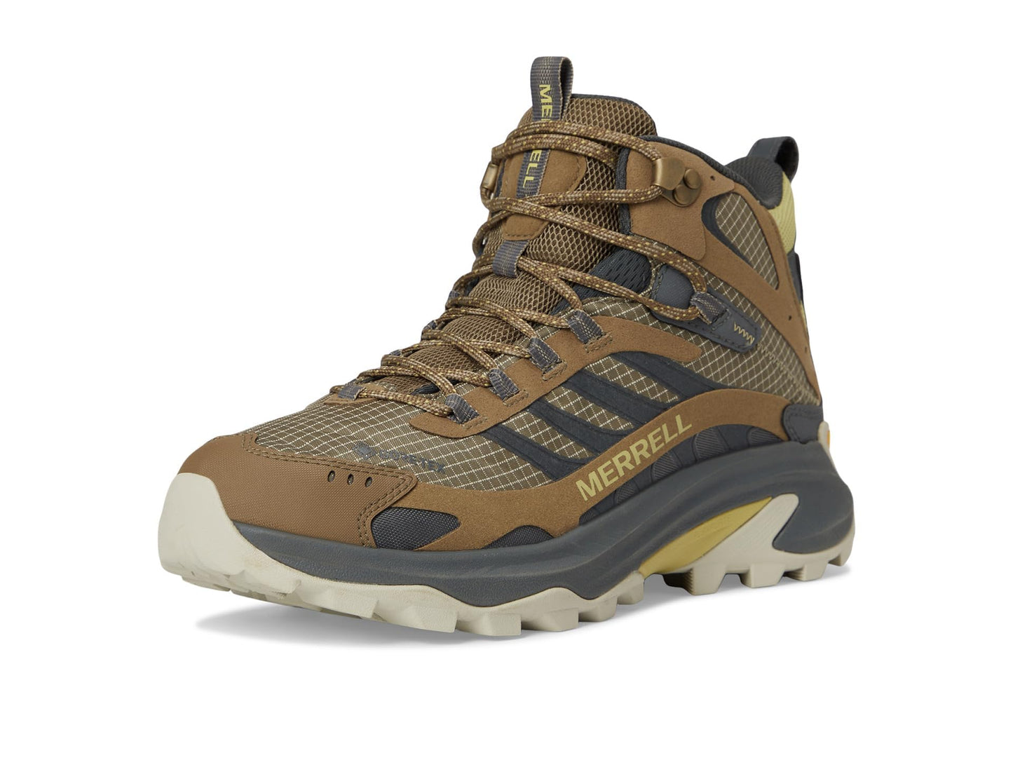 Merrell Men's Moab Speed 2 Mid Gore-Tex Hiking Boot, Cairn, 8