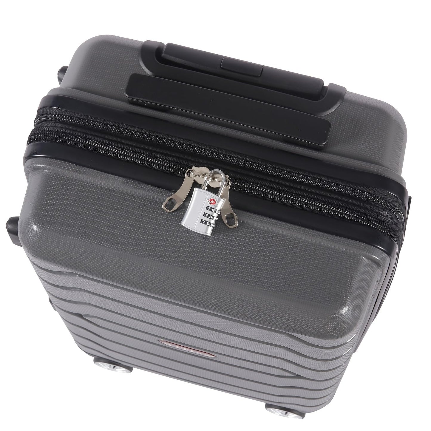 WITIS Wine Travel Luggage for 6-Bottle. Unbreakable Insulated Bag & Ice Pocket, TSA Lock, Spinner Wheels, Expandable (DG, 6)