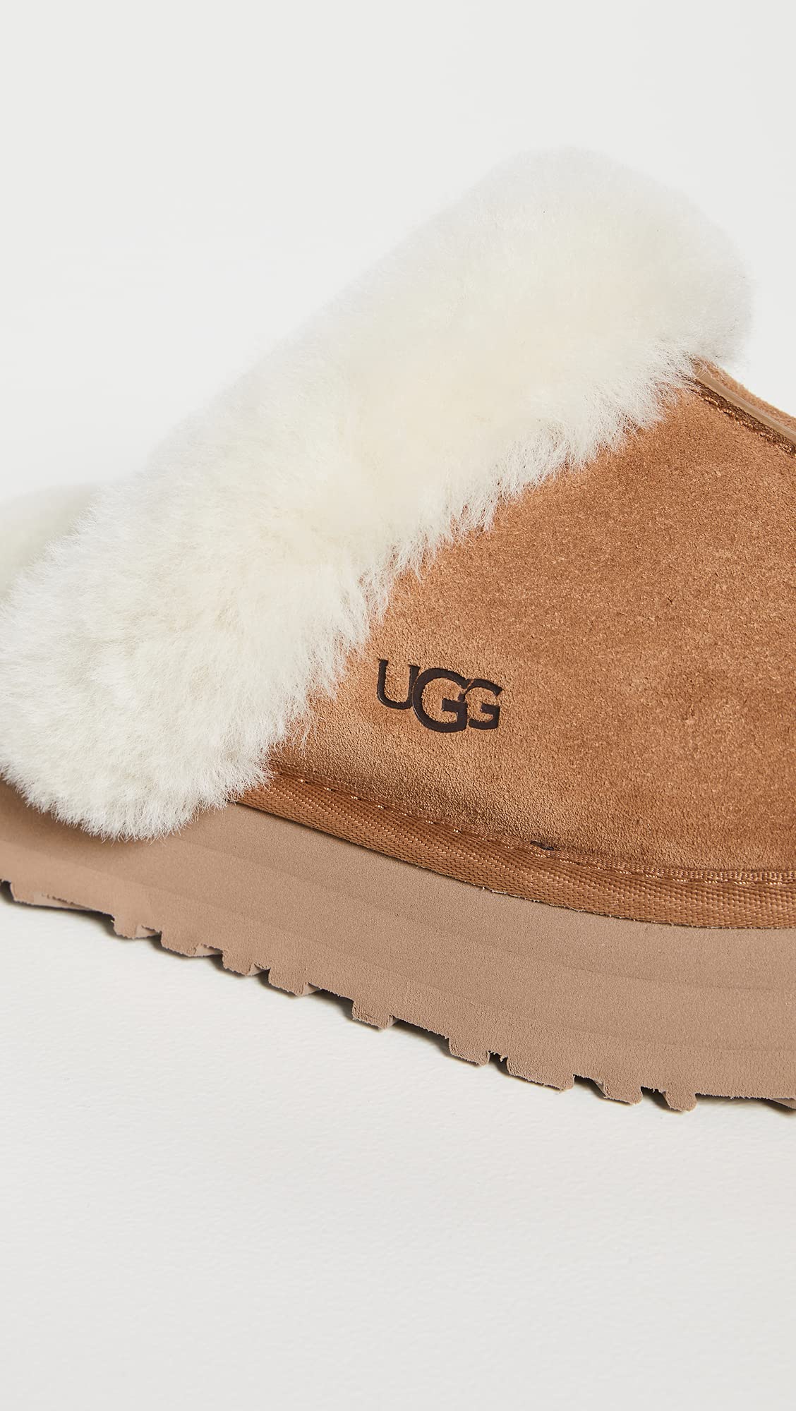 UGG Women's Disquette Slipper, Chestnut, 9