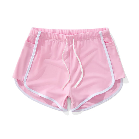 Pink Men's Mesh Shorts Vintage Gym  Pink