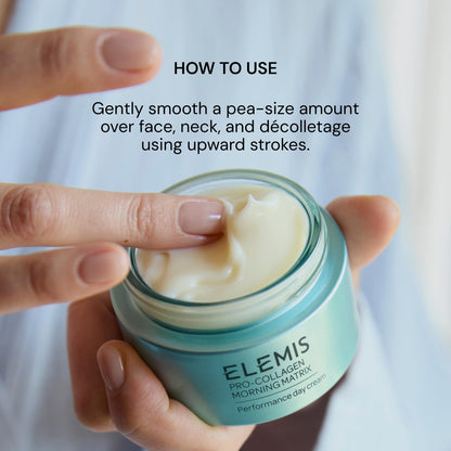 ELEMIS Pro-Collagen Morning Matrix 50ml, Anti-Wrinkle Day Cream for Smooth, Resilient & Hydrated Skin