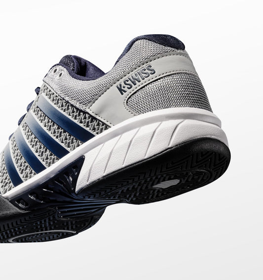 K-Swiss Men's Express Light Pickleball Shoe, Highrise/Navy, 11.5 M