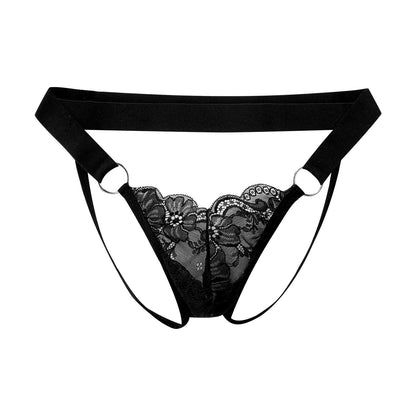 Men's Lace Thong Underwear,Sissy Panties,Men Lingerie Thong,Crossdressing Clothes Sexy G-String