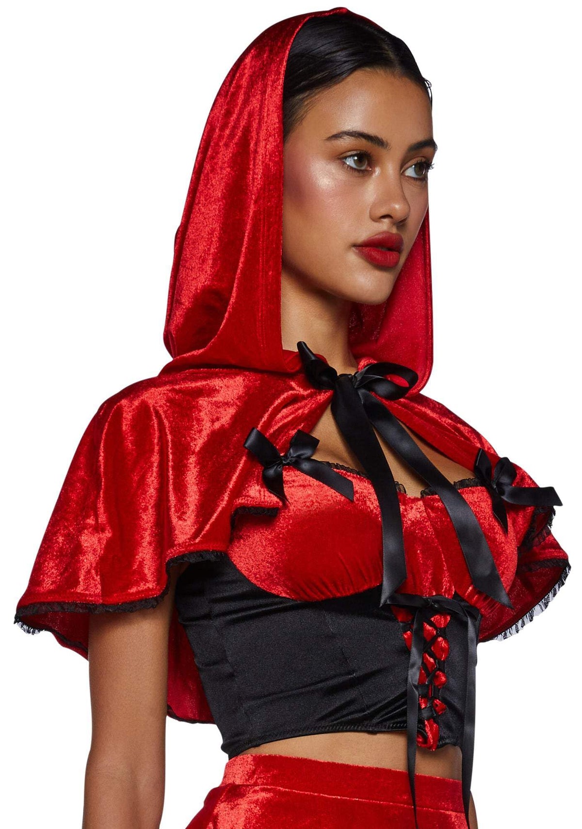 Dolls Kill Through The Woods Costume Set by Trickz N' Treatz – Adult Fairytale Halloween Outfit, X-Large
