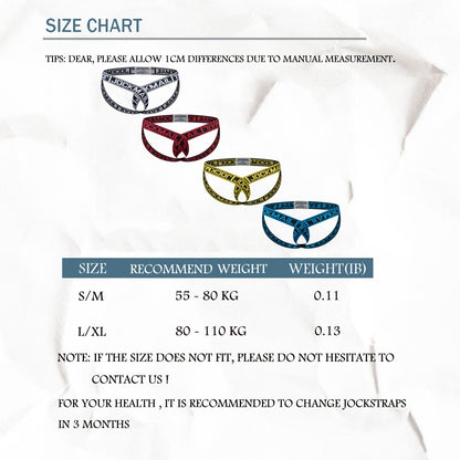 Mens Underwear JockStrap Stretch Mens Jock Strap G-string Athletic Supporter Underwear