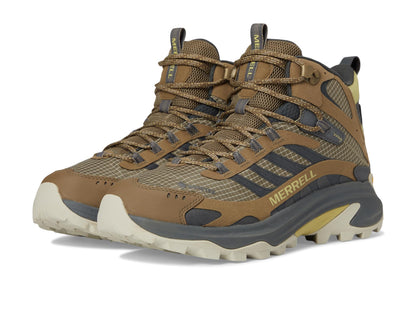 Merrell Men's Moab Speed 2 Mid Gore-Tex Hiking Boot, Cairn, 8