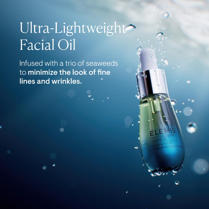 ELEMIS Pro-Collagen Marine Oil 15ml, Lightweight Face Oil To Hydrate, Nourish & Improve Skin Texture
