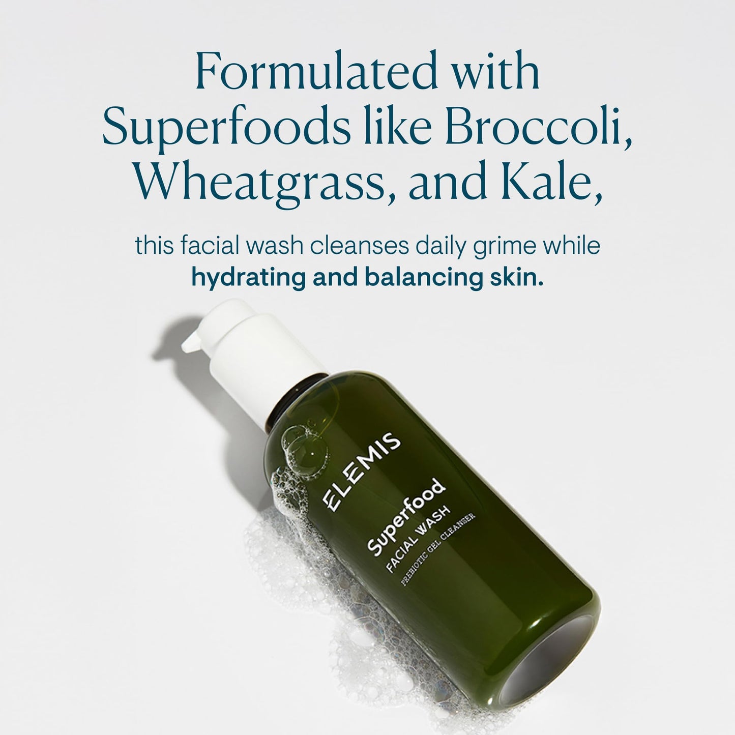 ELEMIS Superfood Facial Wash and ELEMIS Pro-Collagen Marine Cream with SPF 30
