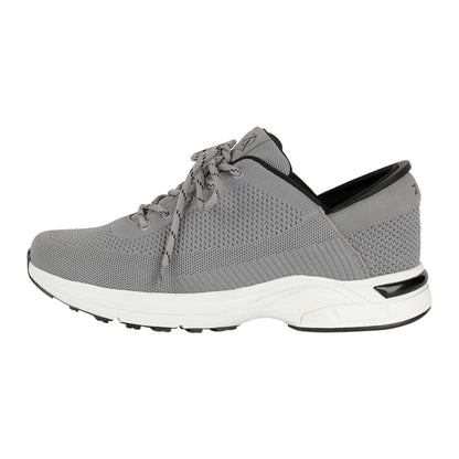 ZEBA Hands Free Slip on Sneakers for Men - Step Up Your Comfort and Style with Perfect Walking Shoes and Fashion Sneakers - Stone Gray