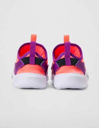 Nike Big Kid's Flex Runner 4 Running Shoe, Bright Mango/Anthracite-Vivid Purple, 5Y